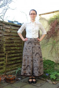 Itch to stich Emily Culottes